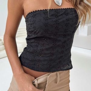 Parle anglais top black lower impact